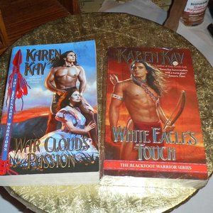 Books - (set/2) -  "White Eagle's Touch"  &   "War Cloud's Passion"